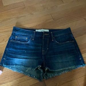 Abercrombie denim shorts — size 26